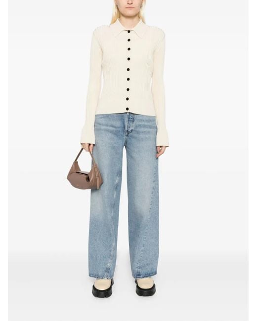 Agolde Blue Twist Jeans