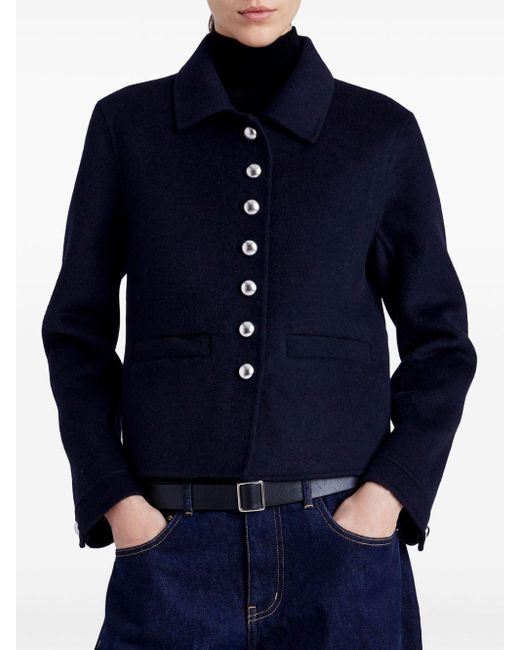 Proenza Schouler Blue Emilie Jacket