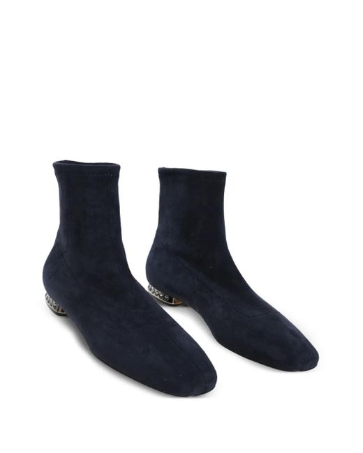 Casadei Blue Galaxy Boots