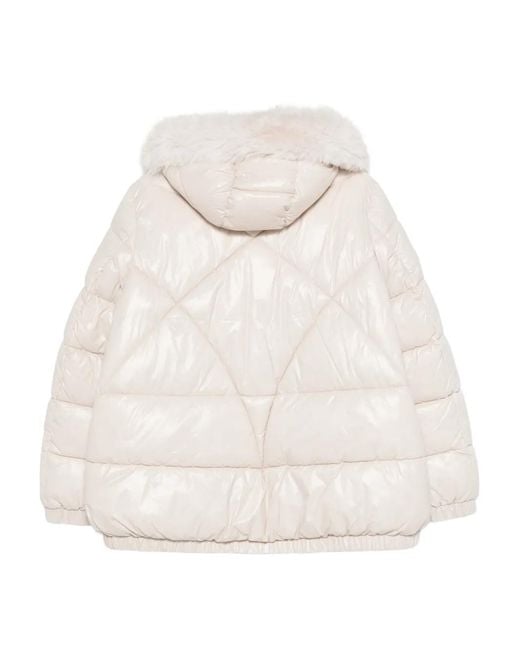 Geox White Backsie Jacket