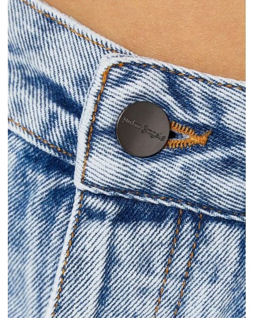 Vaqueros con logo estampado Palm Angels de hombre de color Blue