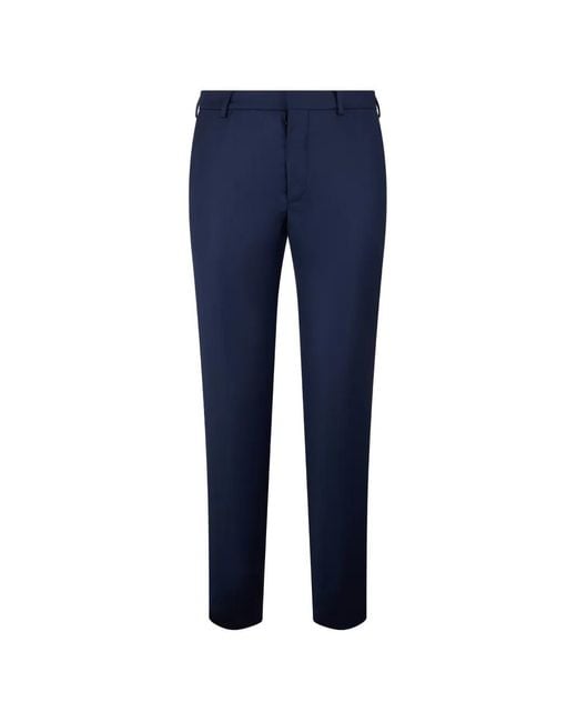 Moorer Romeo Broek in het Blue voor heren