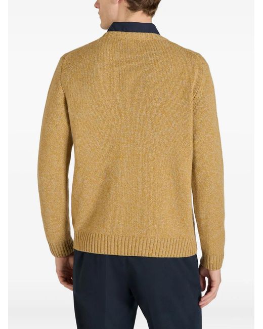 Slowear Natural X Geelong Pull En Laine for men