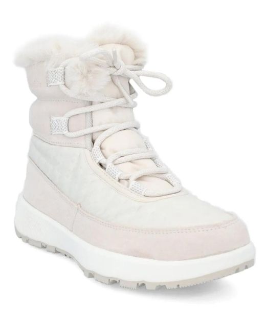 Columbia レースアップ ブーツ White