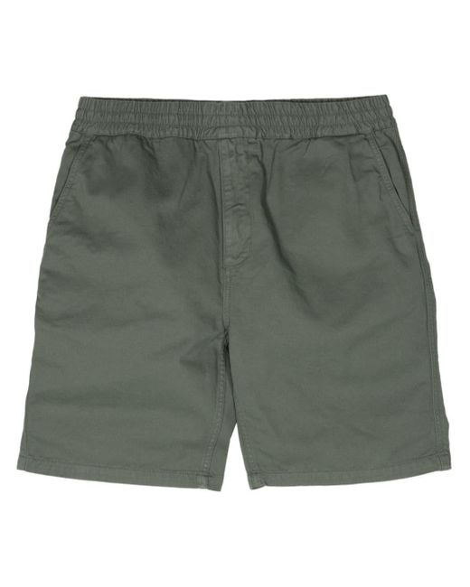 Carhartt Green Flint Organic Cotton Shorts for men