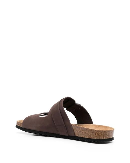 Geox Brown Double-Strap Sandals for men