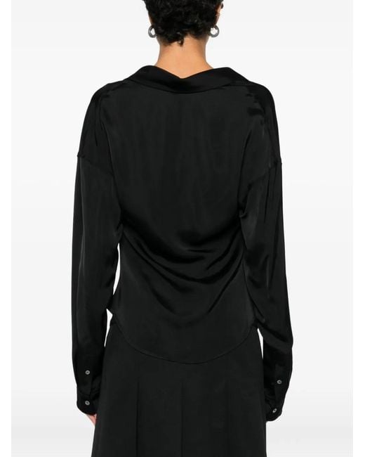 Viktor & Rolf Black Satin Shirt