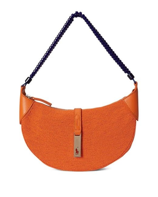 Bolso de hombro Polo ID Polo Ralph Lauren de color Orange