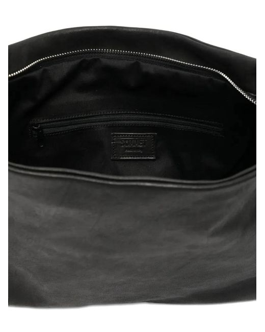 SOMMET Black Frida Leather Shoulder Bag