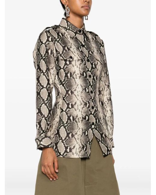 Duran Lantink Black Button-Down Shirt