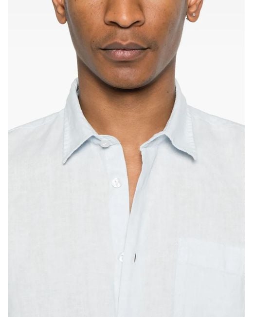 Vilebrequin White Linen Shirt for men