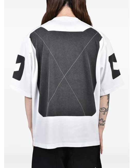 DIARY 1999 Black Armor Oversized T-Shirt for men