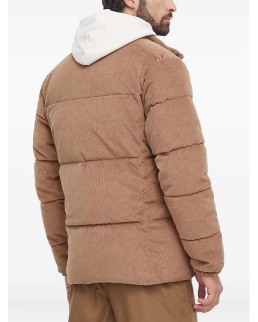 Columbia Brown Corduroy Quilted Jacket for men