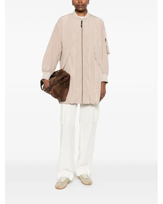 Aspesi Natural Zip-Up Parka