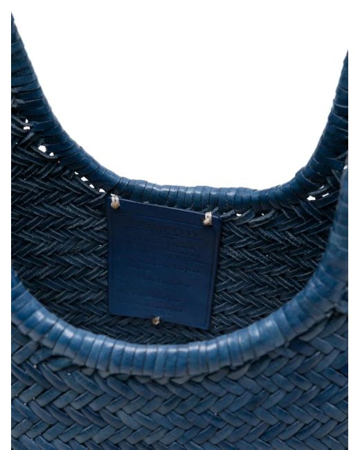 Dragon Diffusion Blue Diagonal Triple Jump tote bag