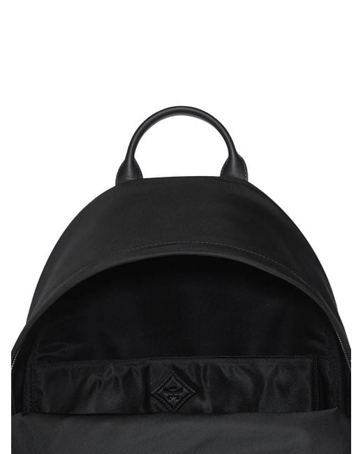 MCM Black Medium Stark Backpack
