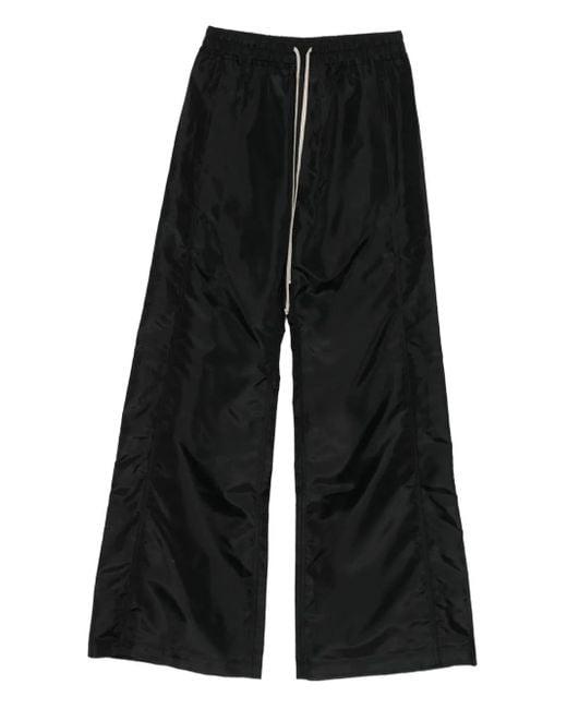 Rick Owens Black Drawstring Pants for men
