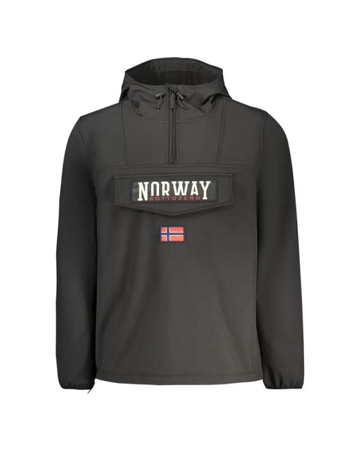 Norway 1963 Black Veste À Patch Logo for men