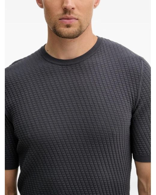 Trussardi Blue Short-Sleeves T-Shirt for men