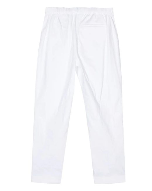 Theory White Treeca Pull-On Trousers