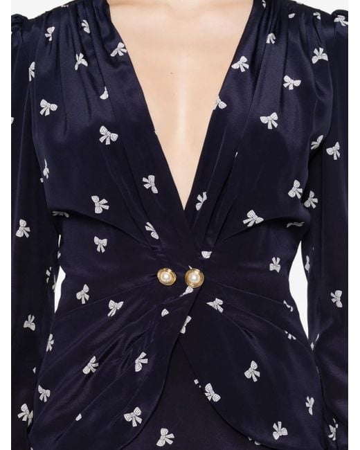 Alessandra Rich Blue Dresses