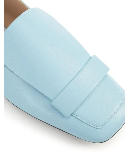 Sergio Rossi Blue Paradise Mules