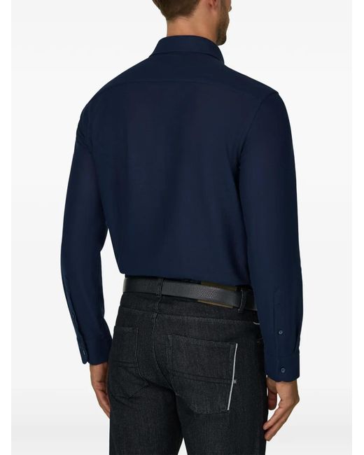 Boggi Blue Sakura Polo for men
