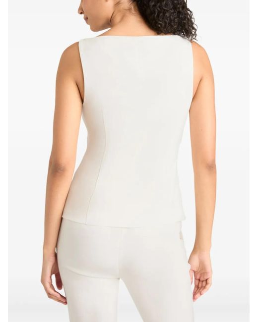 Cinq À Sept White Lemonis Vest