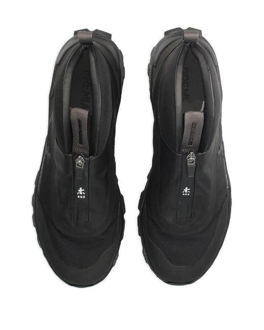 Premiata Black Vinson Sneakers for men