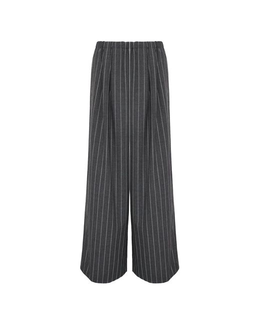 Enfold Gestreepte Broek in het Gray