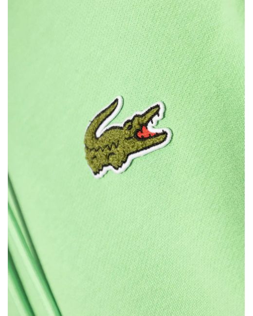 Lacoste ロゴアップリケ パーカー Green