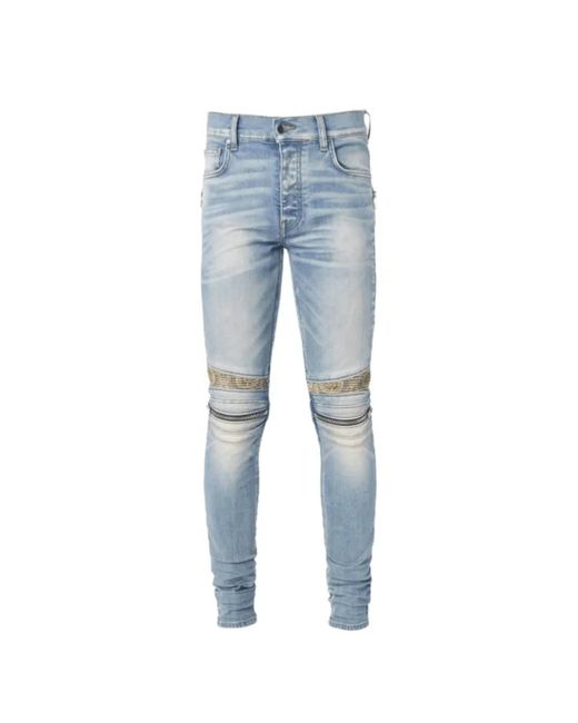Amiri Blue Mx2 Five-Pocket Jeans for men