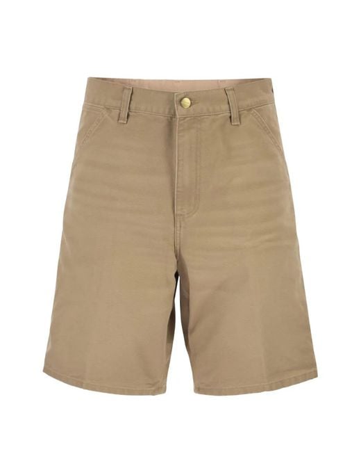 Carhartt Natural Single Knee Shorts