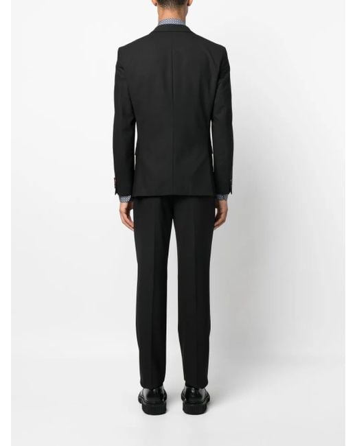 HUGO Black Single-Breasted Suit Set for men