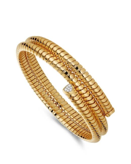 Marina B Brown Trisolina Diamond Bangle