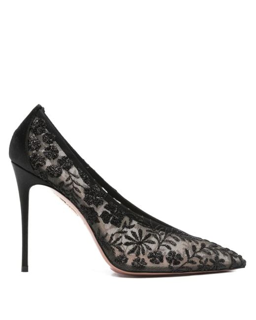 Aquazzura Black Mon Amour Pumps