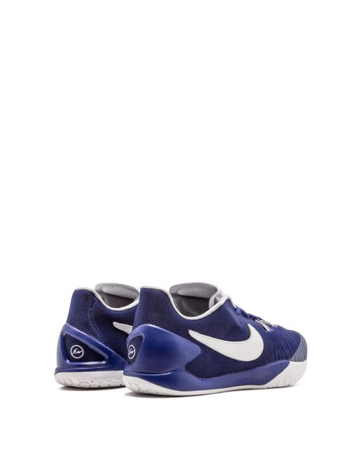 Nike Blue X Fragment Hyperchase Sp "Deep Royal" Sneakers