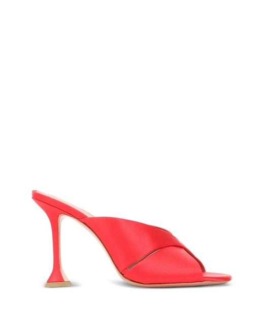 AMINA MUADDI Red Salma Sandals