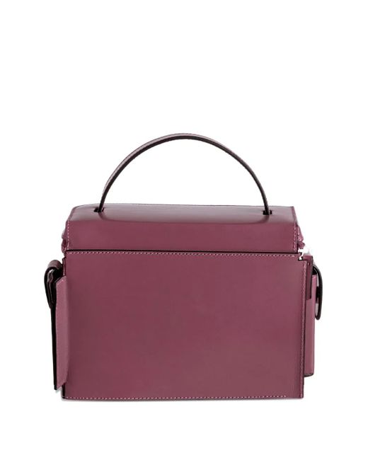 Merryl Tielman Purple Esther Zip-Fastening Cross Body Bag