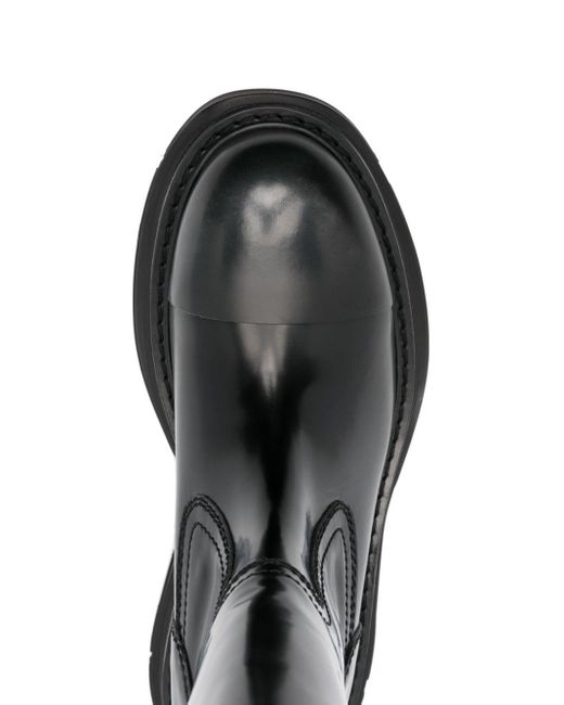 Stivali di Alexander McQueen in Black da Uomo