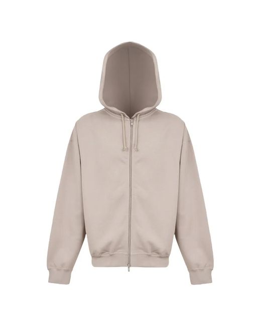 Y-3 Natural Zip-Up Hoodie for men