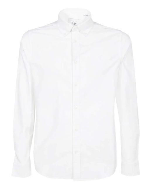 メンズ Les Deux Konrad Button-down Collar Shirt White