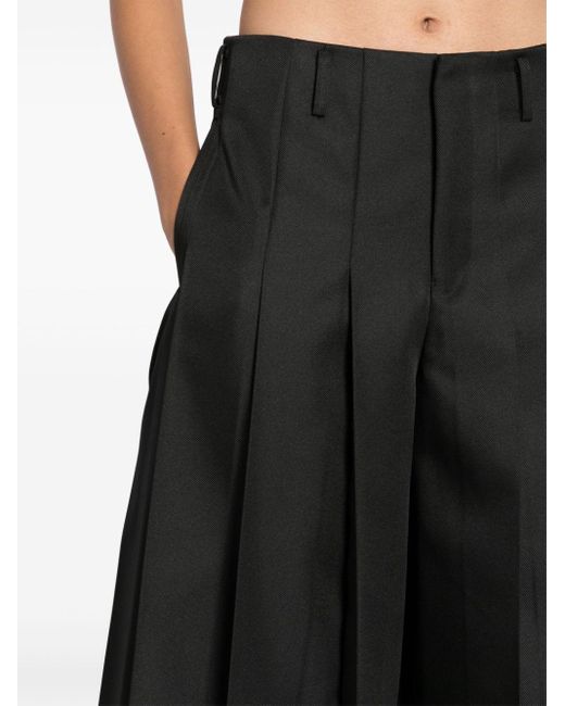 Comme des Garçons Black Fully-Pleated Wide Trouser