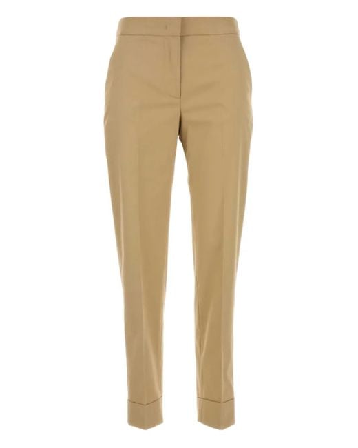 PT Torino Natural Pleated Trousers