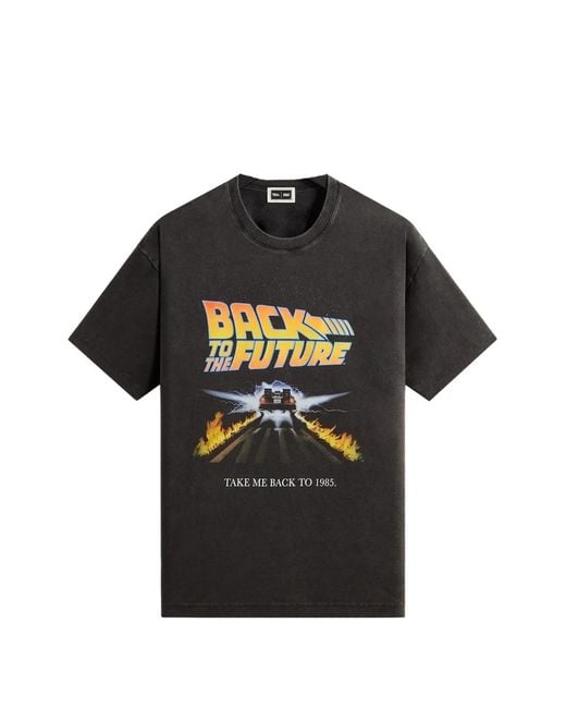 Kith Black Graphic-Print T-Shirt for men