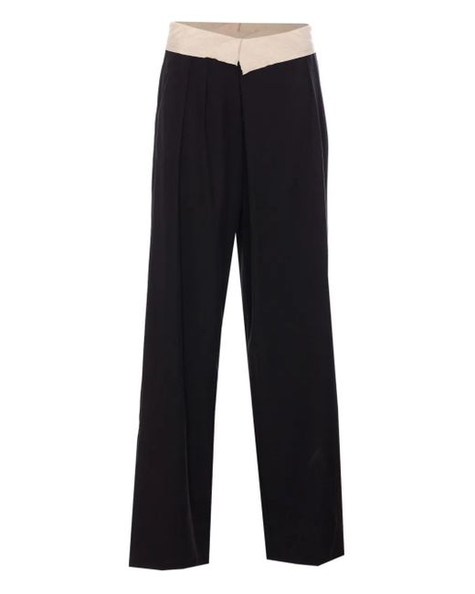 ELEH Straight-leg Trousers Blue