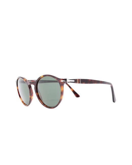 Persol Brown Tortoiseshell-Frame Sunglasses