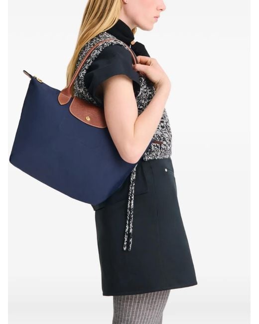 Longchamp Blue Le Pilage