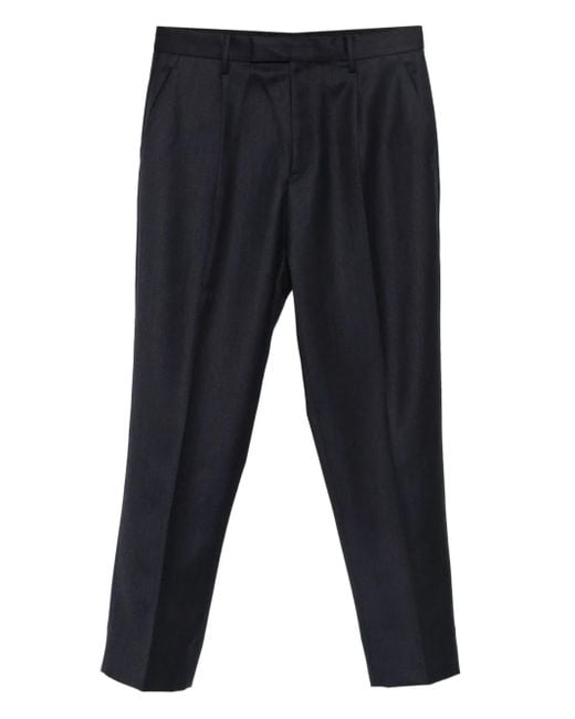 メンズ Zegna プリーツ パンツ Blue