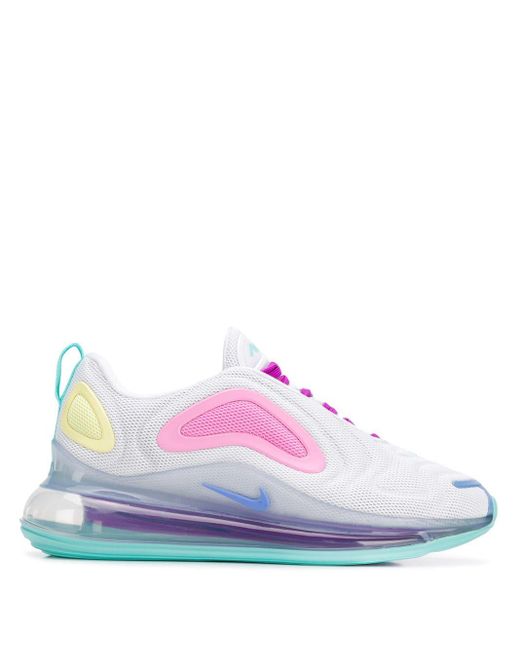 Nike Leather Air Max 720 Pastel Sneakers in White | Lyst Australia